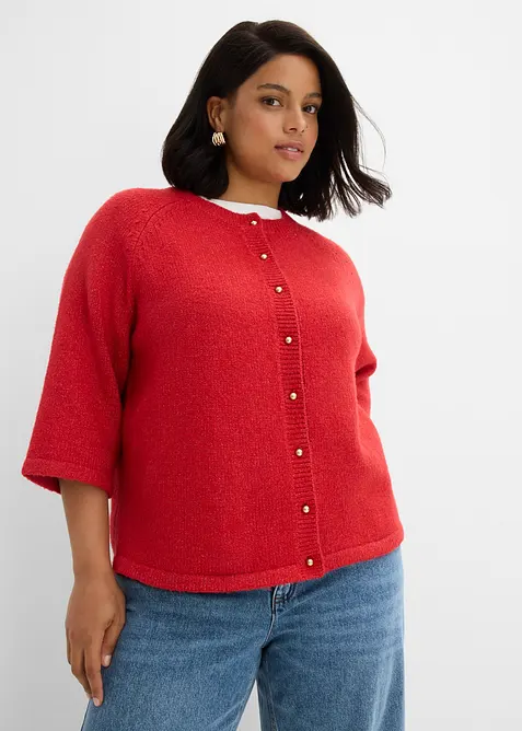 Strickjacke, 3/4 Arm, bonprix