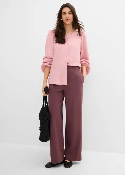 Pantalon en bengaline extensible, bonprix