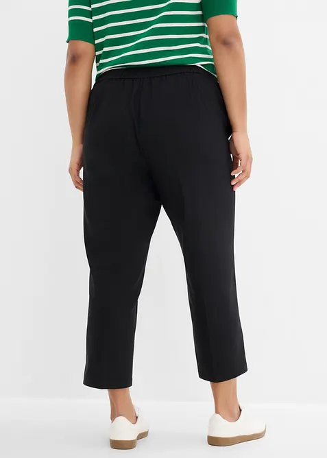 Pantalon 7/8 en bengaline extensible, bonprix