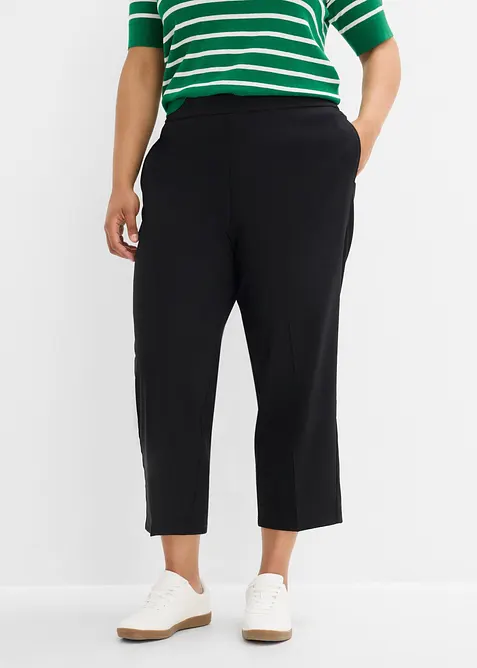 Pantalon 7/8 en bengaline extensible, bonprix