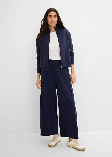Pantalon en jersey coton interlock, bonprix