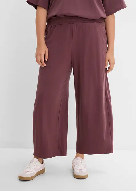 Pantalon en jersey coton interlock, bonprix