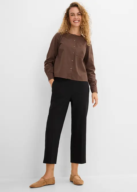 Stretch-Culotte aus Bengalin, bonprix