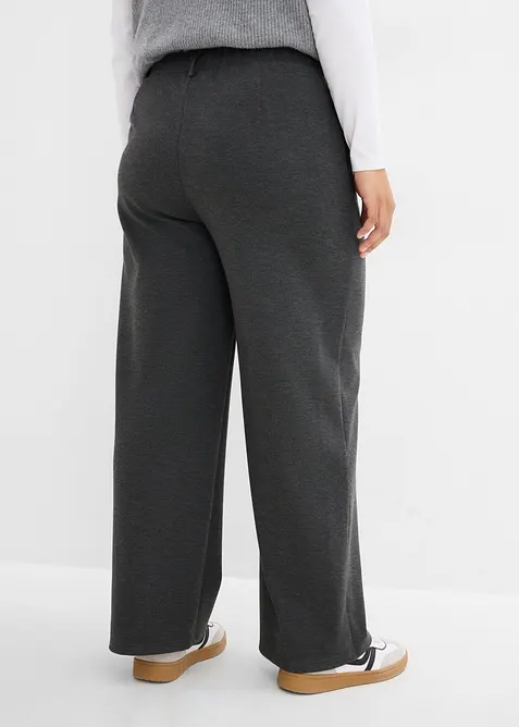 Pantalon &agrave; pinces en Punto di Roma, bonprix