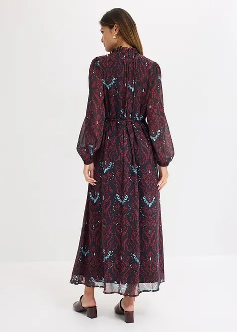 ausgestelltes Chiffonkleid, bonprix
