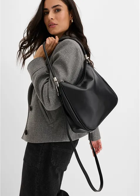 Sac &agrave; main avec d&eacute;tails m&eacute;talliques, bonprix