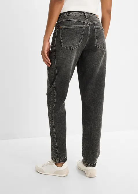 Jean mom, taille haute, bonprix