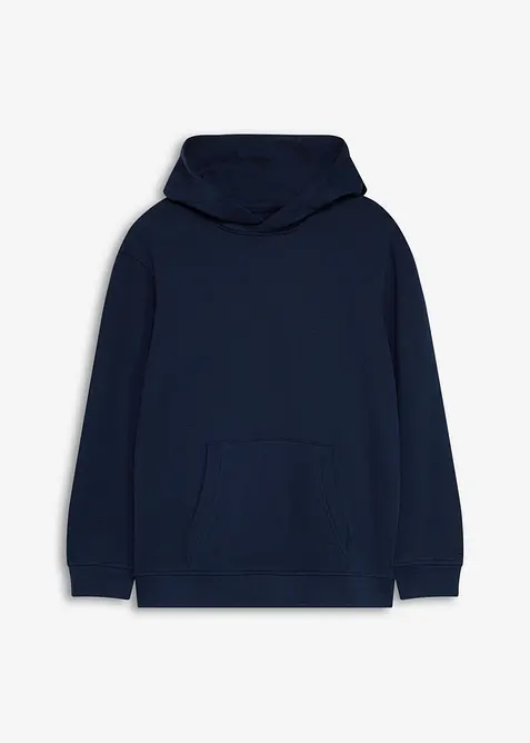Sweat &agrave; capuche en mati&egrave;re douce, bonprix