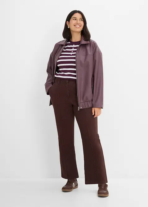 Pantalon en twill de coton extensible, bonprix