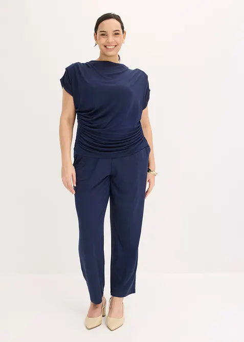 T-shirt et pantalon (ens. 2&nbsp;pces) en viscose extensible, bonprix
