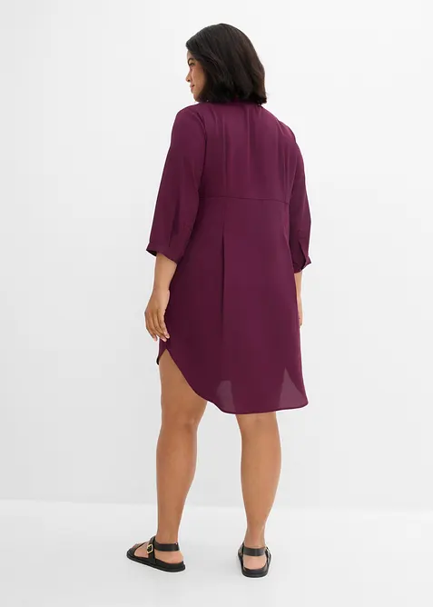 Blusenkleid mit kurzer Knopfleiste, bonprix