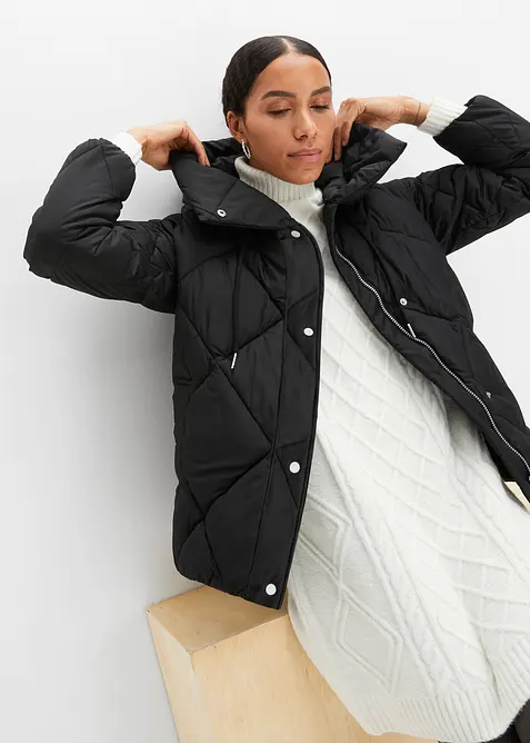 Veste matelass&eacute;e &agrave; capuche, bonprix