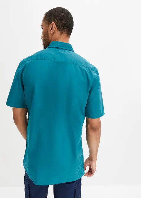 Kurzarmhemd aus Baumwolle in Regular Fit, bonprix