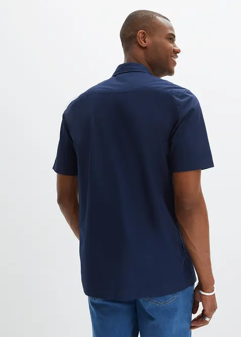 Kurzarmhemd aus Baumwolle in Regular Fit, bonprix