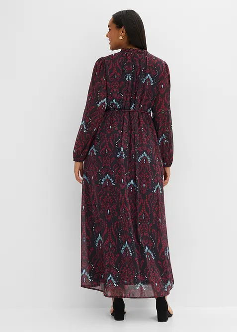 ausgestelltes Chiffonkleid, bonprix