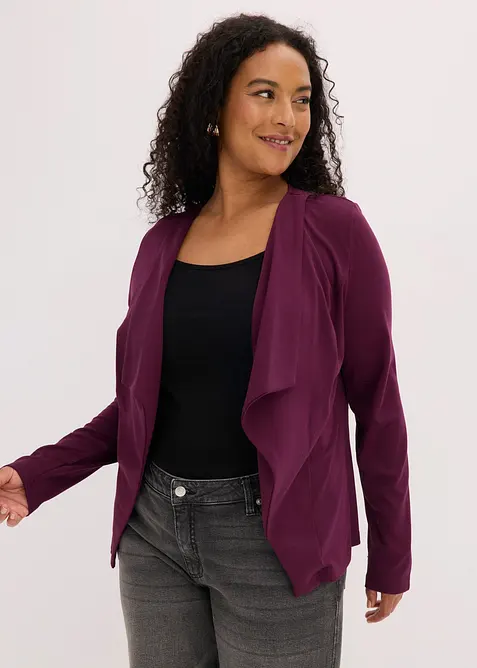 Blazer en jersey Punto di Roma, bonprix