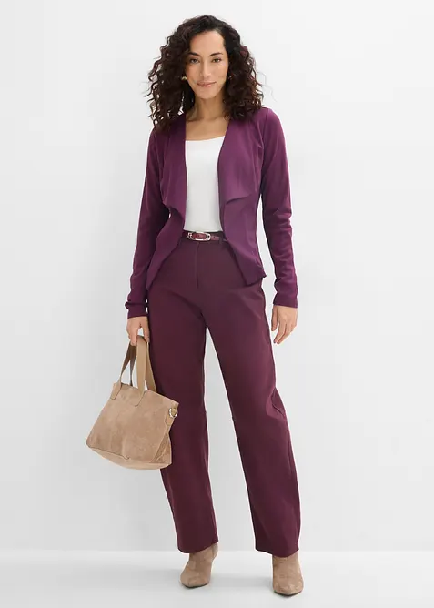 Blazer en jersey Punto di Roma, bonprix