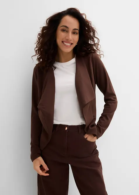 Jersey-Blazer aus Punto di Roma, bonprix