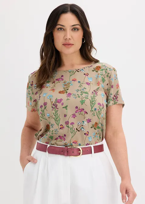 Blouse manches courtes, bonprix