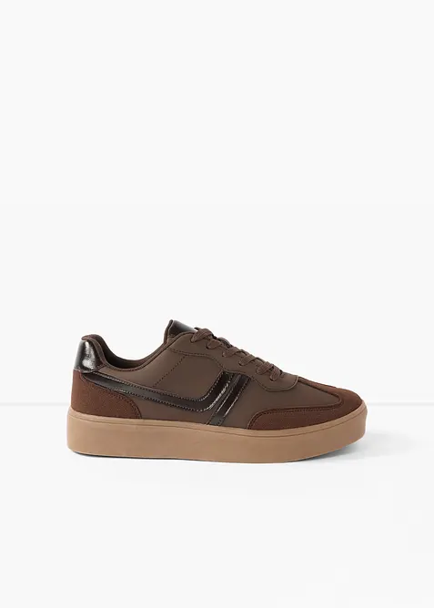 Plateau-Sneaker im Retrolook, bonprix