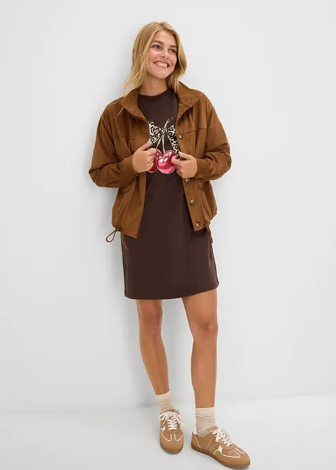 Robe sweat 100% coton, bonprix