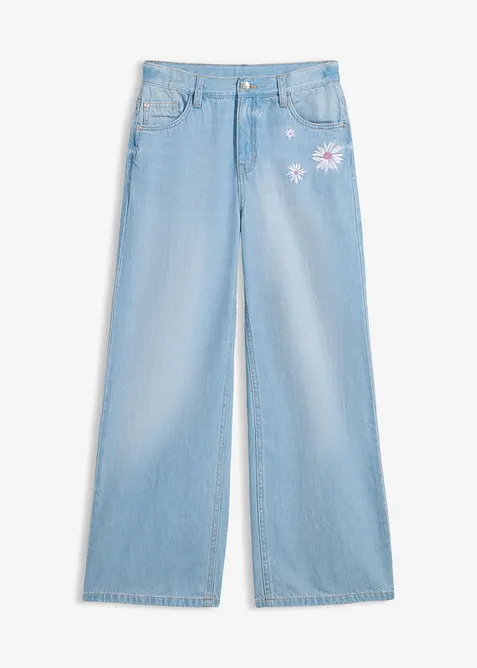 Jean large taille mi-haute, bonprix