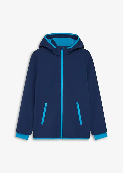 Veste softshell coupe-vent &agrave; capuche amovible, bonprix