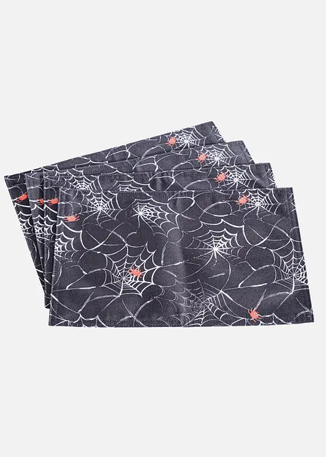 Tischset mit Halloween Design (4er Pack), bonprix