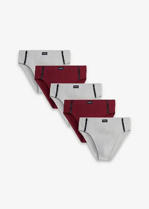 Lot de 5 slips maxi, bonprix
