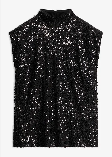 Pailletten-Top, bonprix