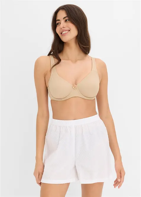 Soutien-gorge moul&eacute; &agrave; bretelles rembourr&eacute;es, bonprix