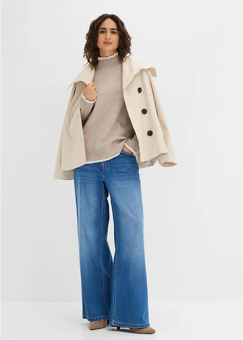 Pullover mit Stehkragen, bonprix