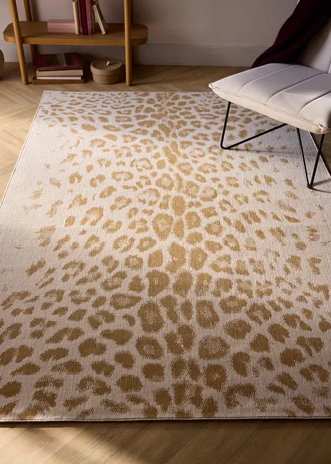Tapis int&eacute;rieur et ext&eacute;rieur &agrave; motif l&eacute;opard, bonprix