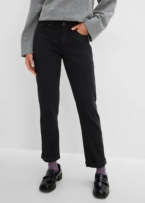 Straight Jeans High Waist, Stretch, bonprix