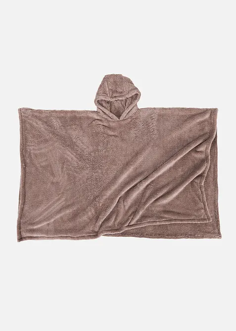 Couverture de canap&eacute; douillette &agrave; capuche, bonprix