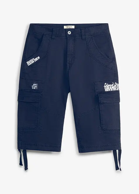 Bermuda long et regular avec poches cargo, bonprix