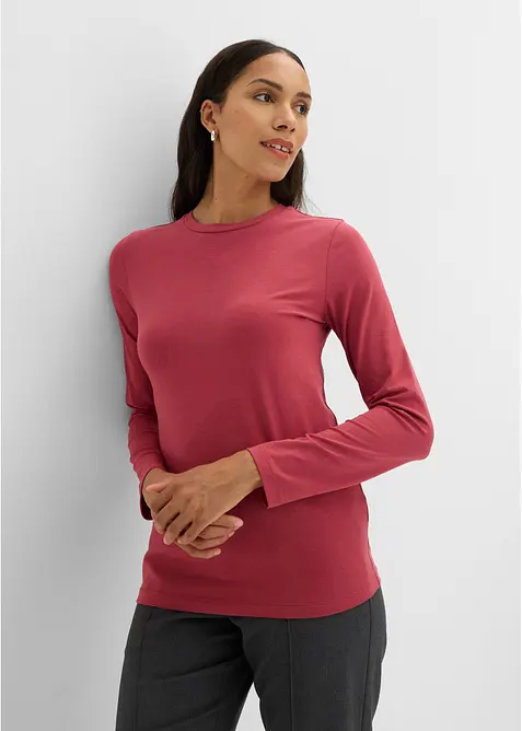 Slim-Fit Shirt mit reiner Bio-Baumwolle (2er Pack), bonprix