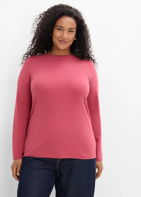Slim-Fit Shirt mit reiner Bio-Baumwolle (2er Pack), bonprix