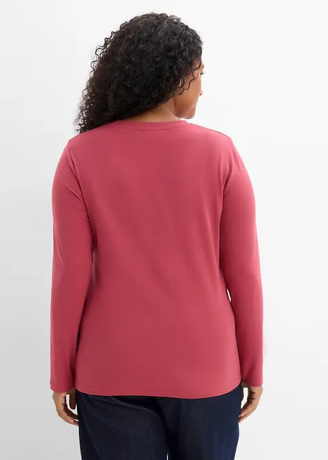 Slim-Fit Shirt mit reiner Bio-Baumwolle (2er Pack), bonprix