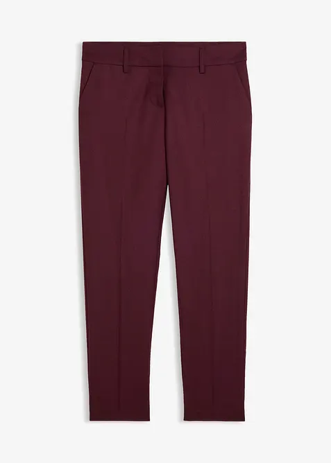 Schmale Hose mit weichem Wollanteil, bonprix