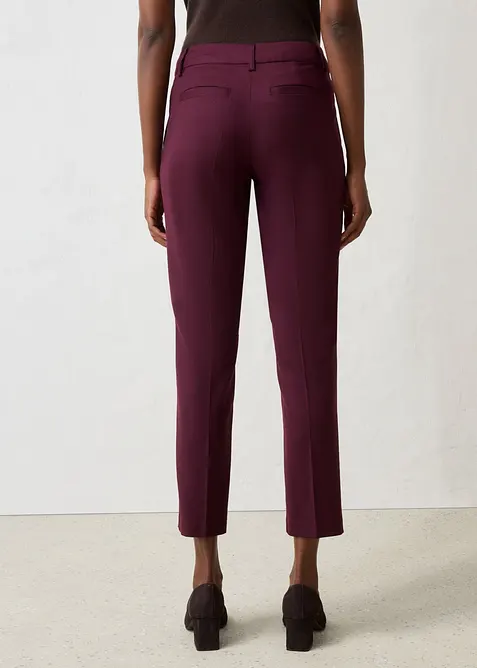 Schmale Hose mit weichem Wollanteil, bonprix