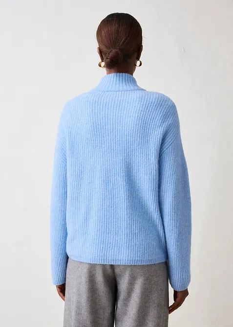 Oversize-Wollpullover mit Alpaka, bonprix