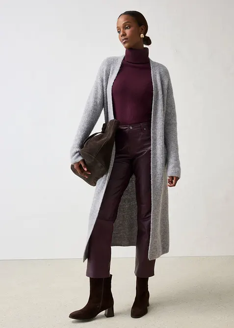 Strickmantel mit Alpaka, bonprix