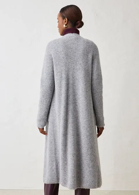 Strickmantel mit Alpaka, bonprix