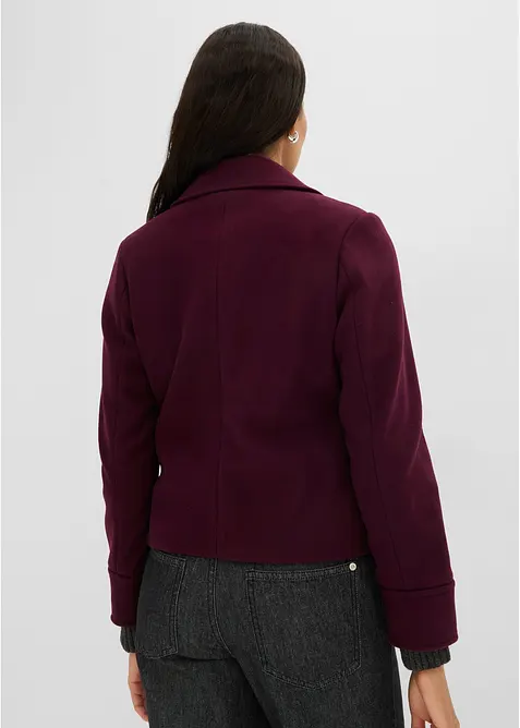 Kurze Jacke in Wolloptik, bonprix