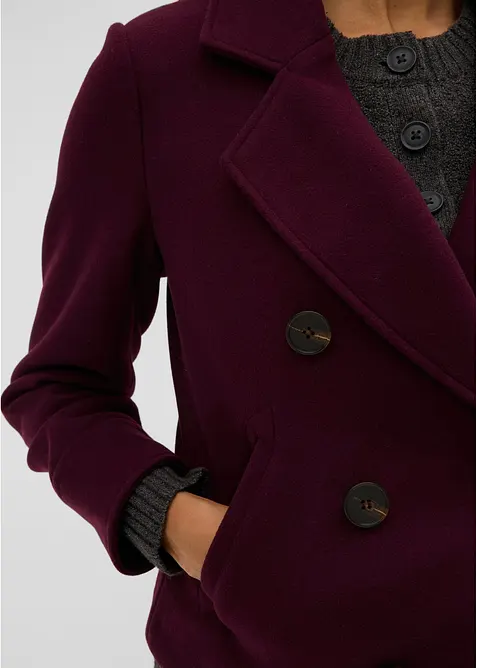 Kurze Jacke in Wolloptik, bonprix