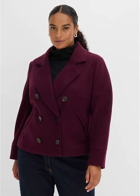 Kurze Jacke in Wolloptik, bonprix