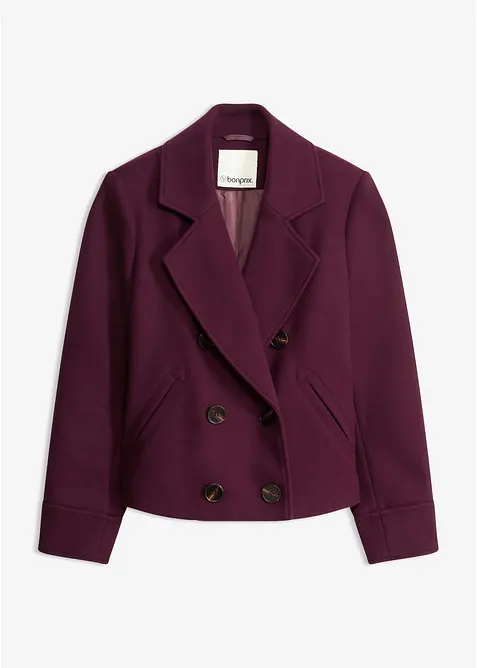 Kurze Jacke in Wolloptik, bonprix
