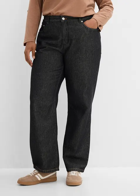 Straight-Jeans Mid Waist, bonprix