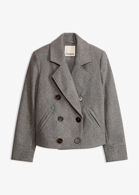 Kurze Jacke in Wolloptik, bonprix